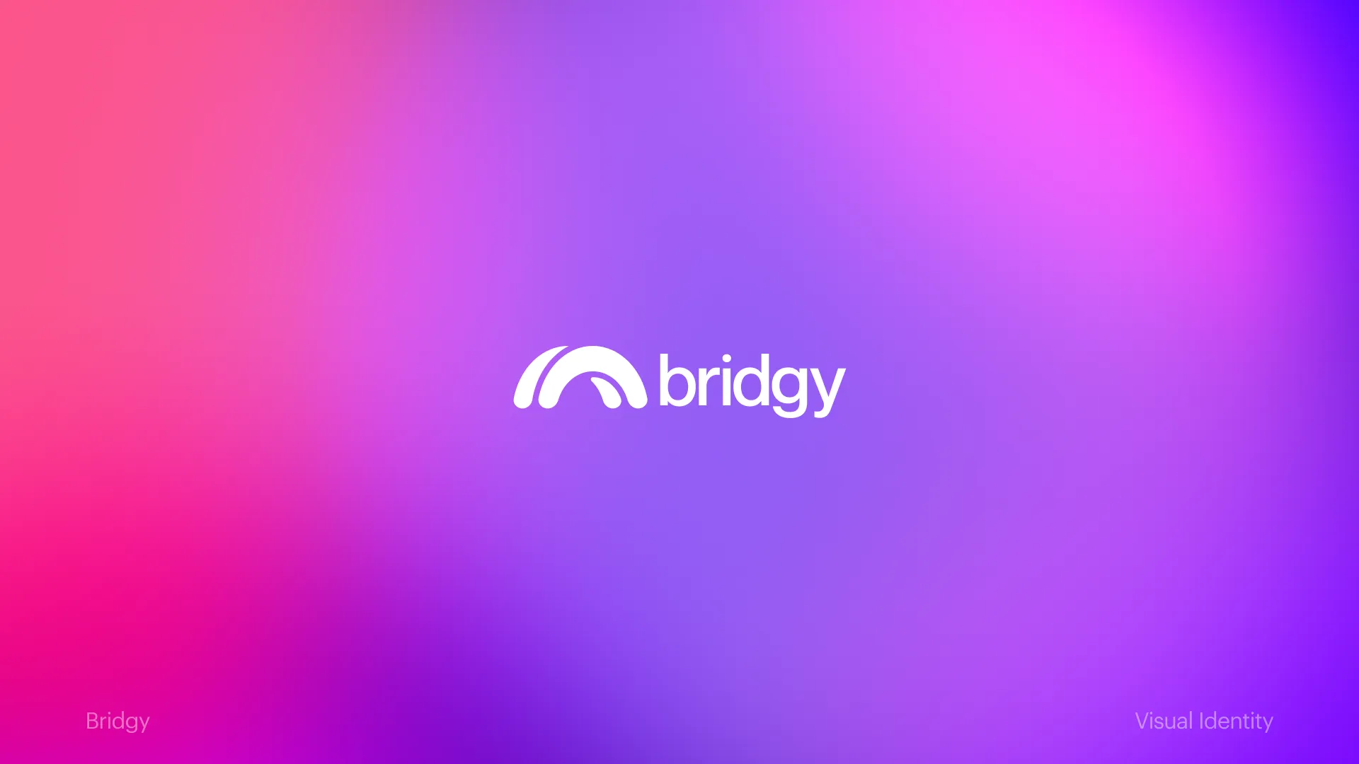 the bridgy logo on a pink-to-violet gradient